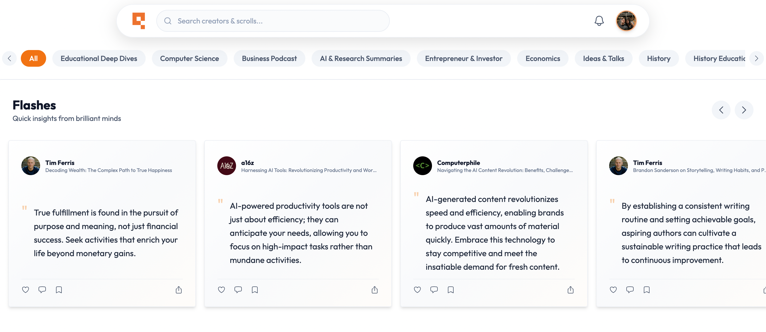 Qrativ screenshot 3