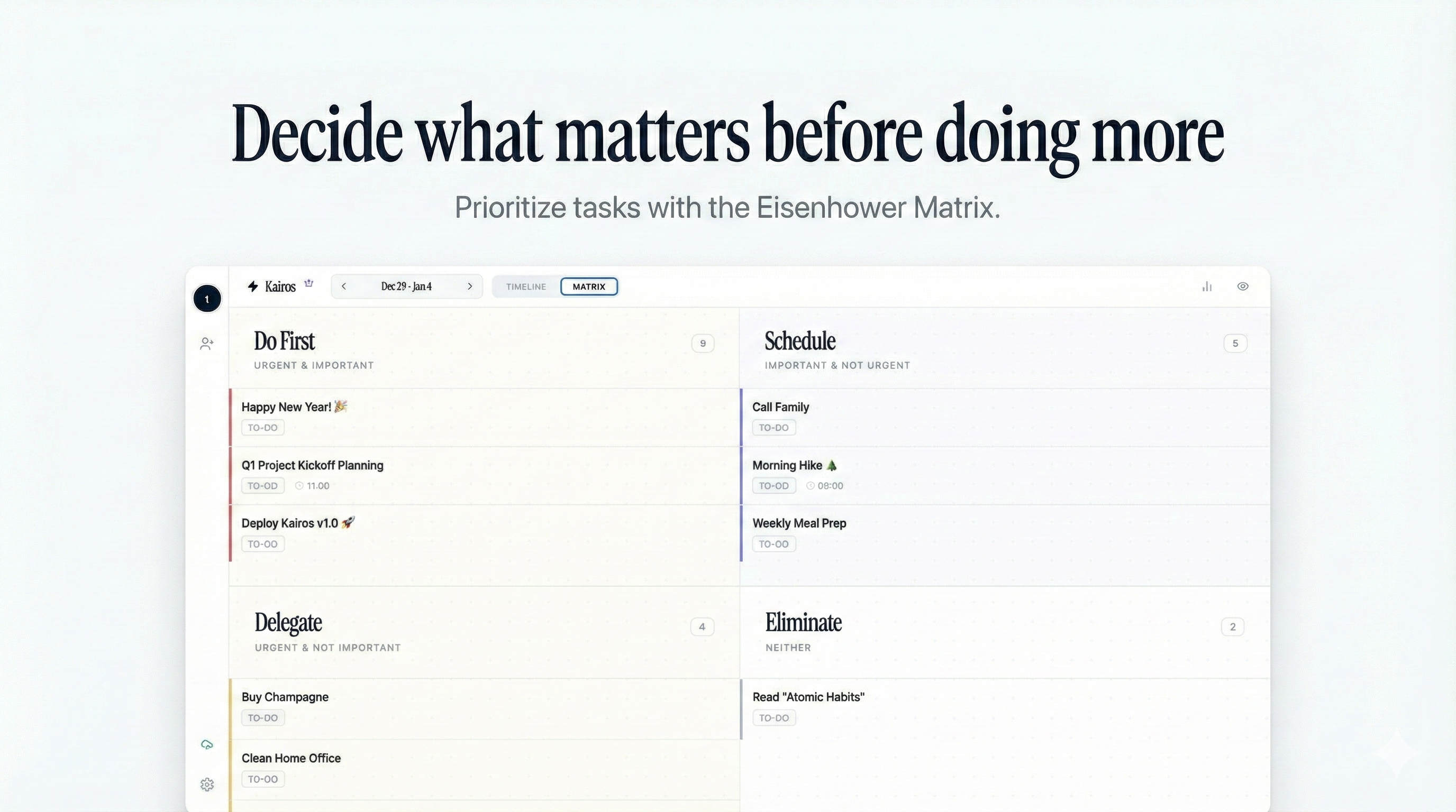 Kairos screenshot 1