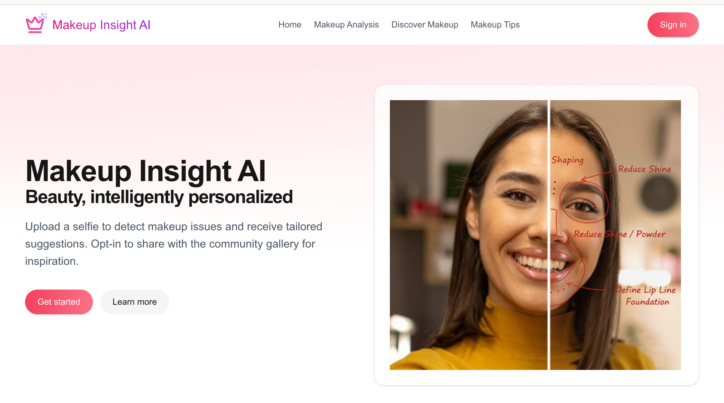 Makeup Insight AI , Makeup Analysis AI screenshot 1