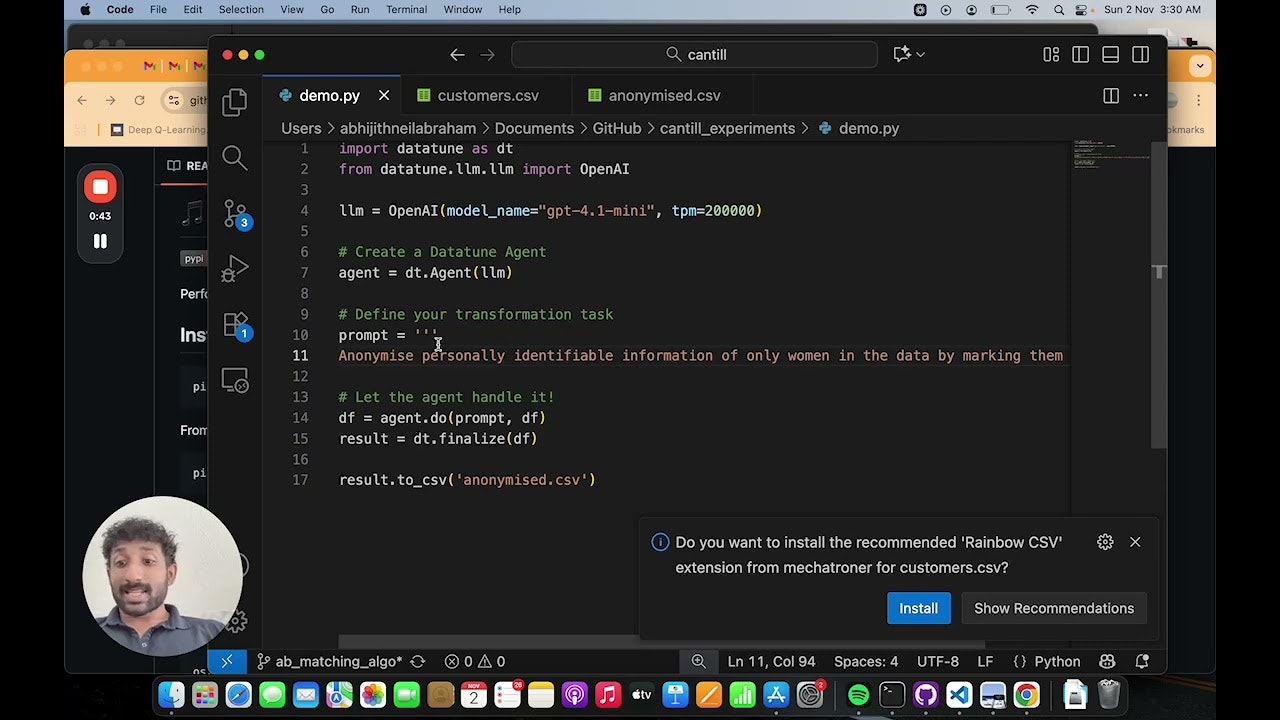 Datatune screenshot 1