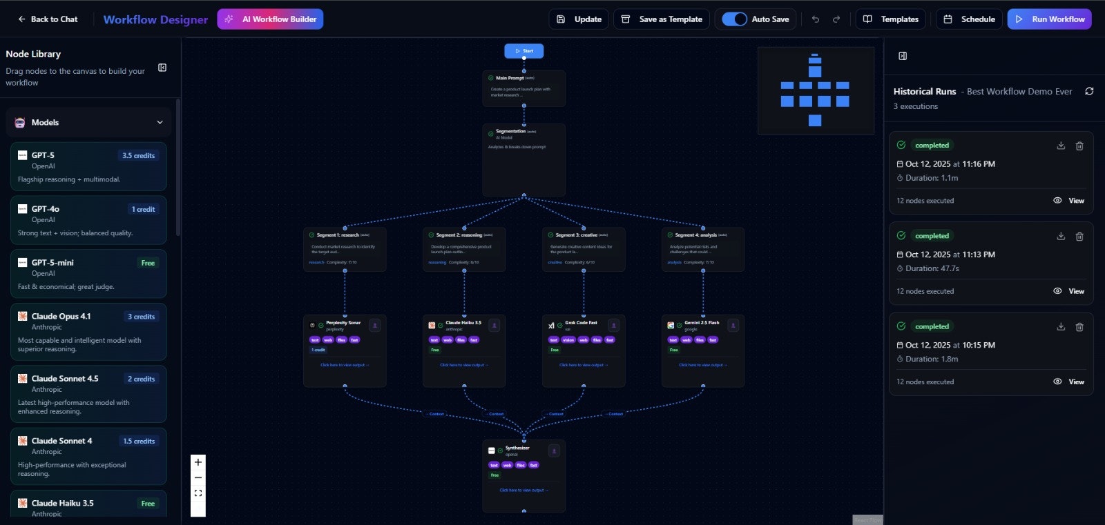 LLM HUB screenshot 2