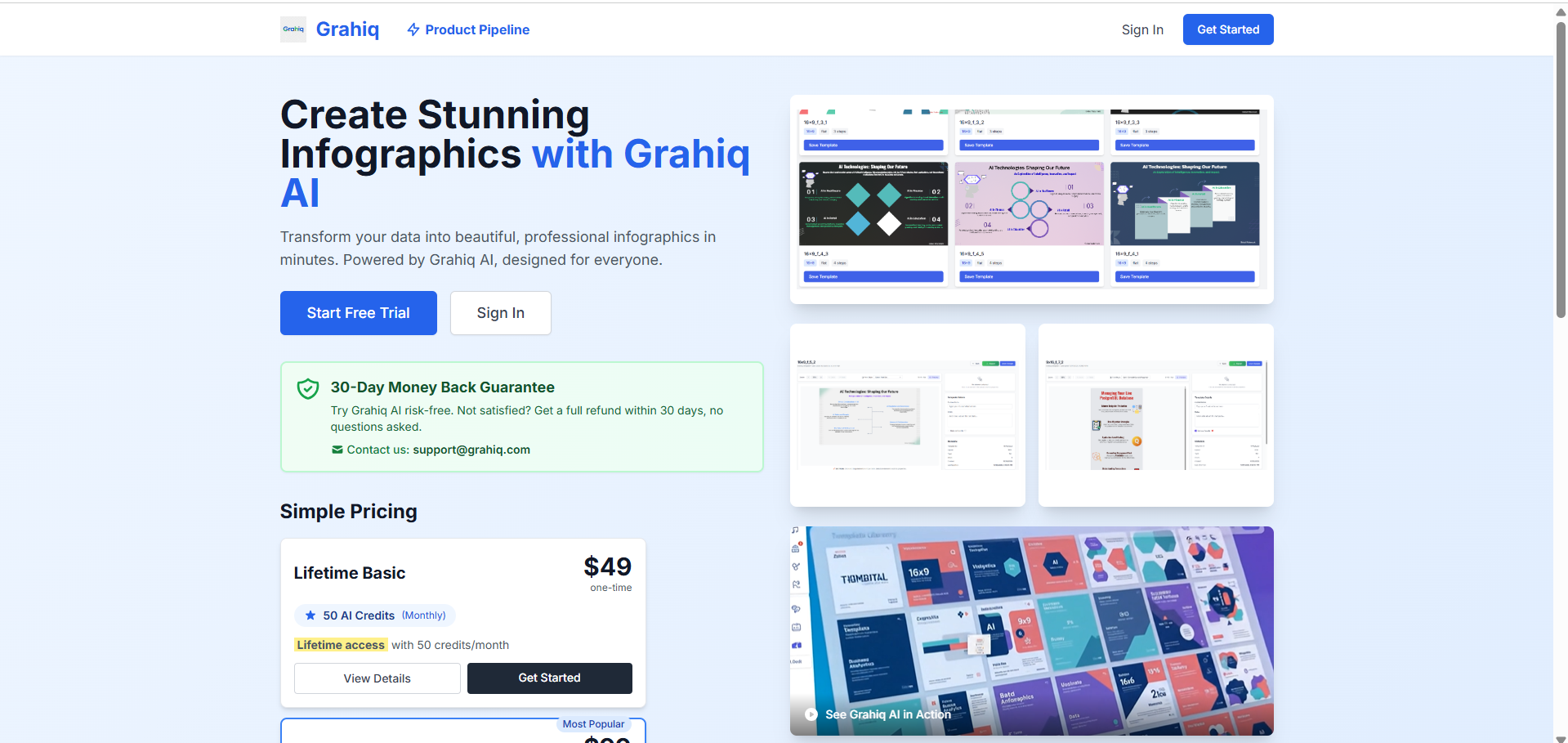 Grahiq AI screenshot 1