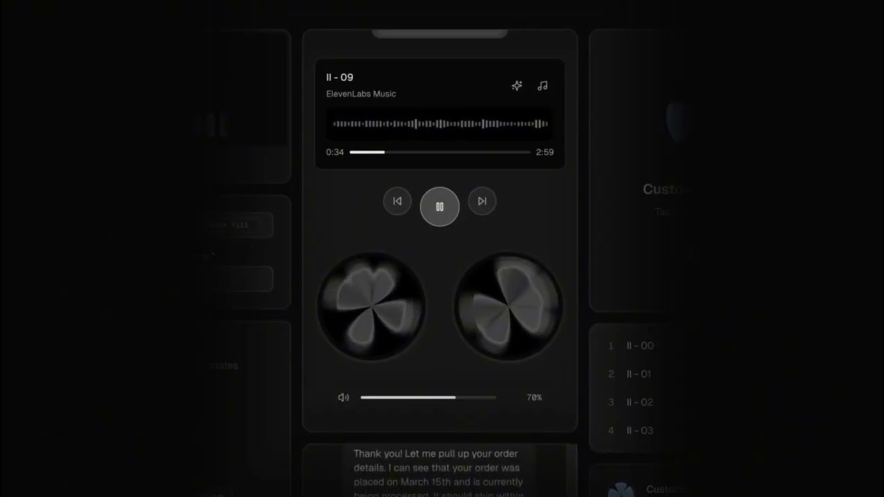 ElevenLabs UI screenshot 4