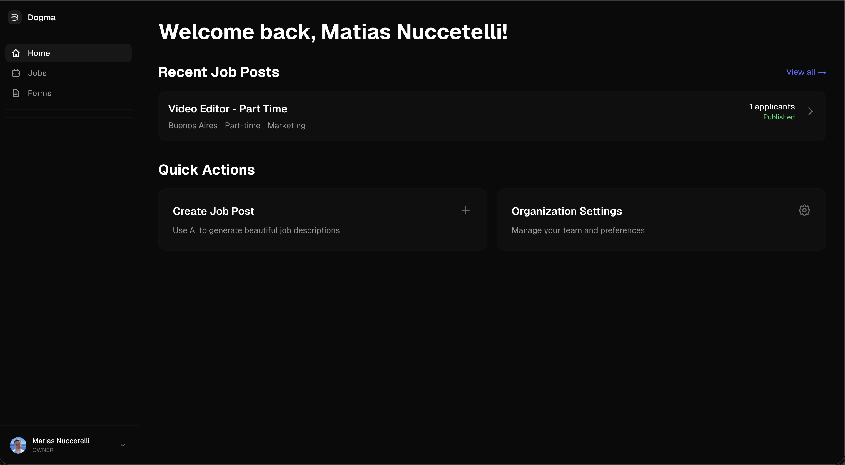 Recluta screenshot 2