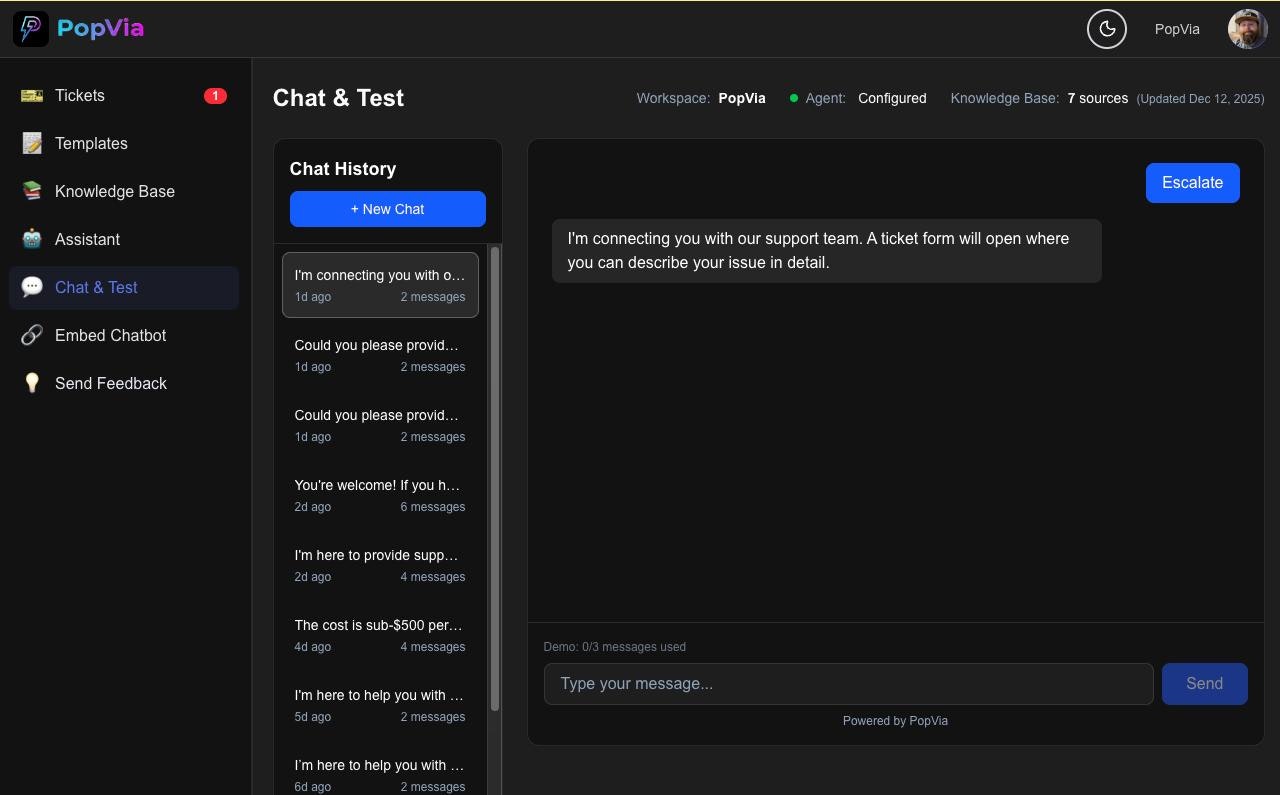 PopVia screenshot 5