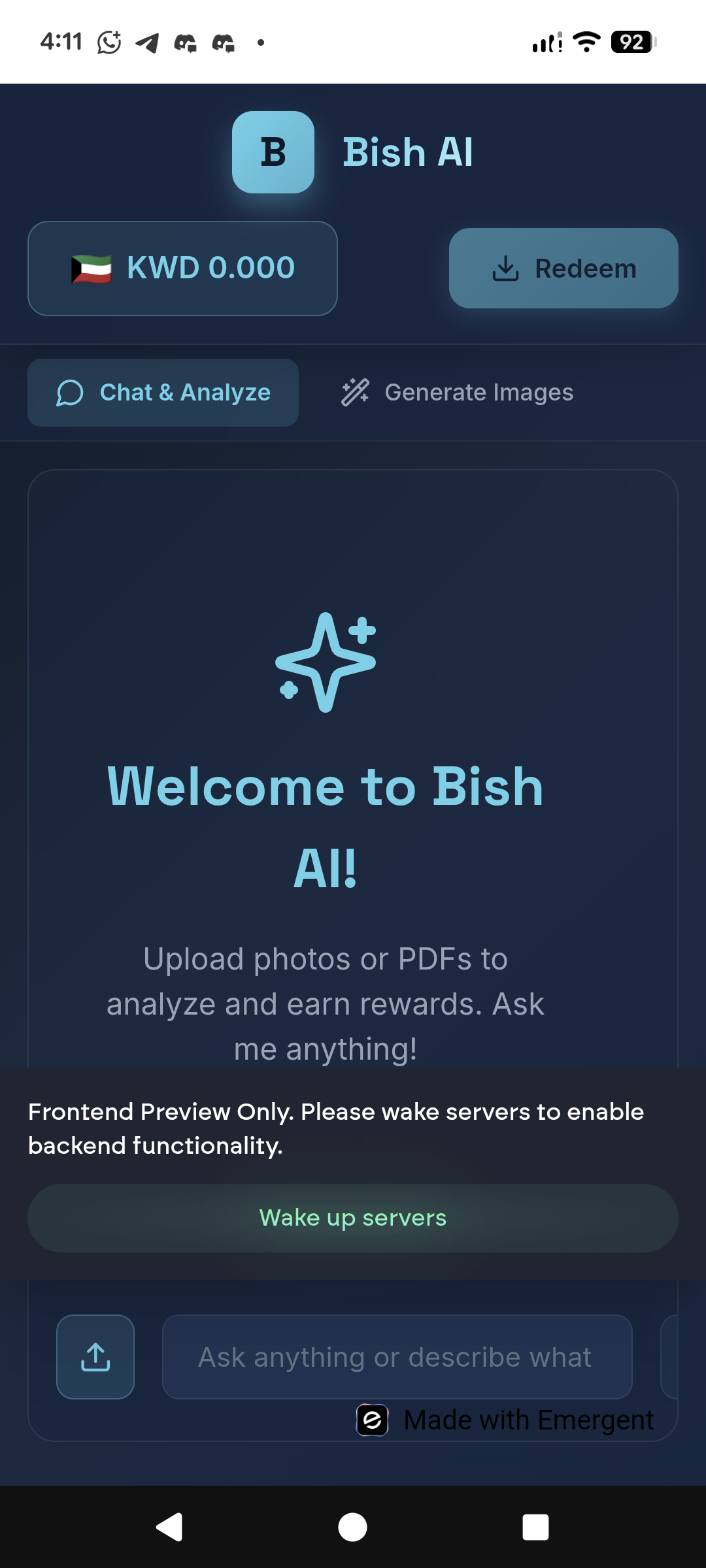 Bish AI screenshot 1