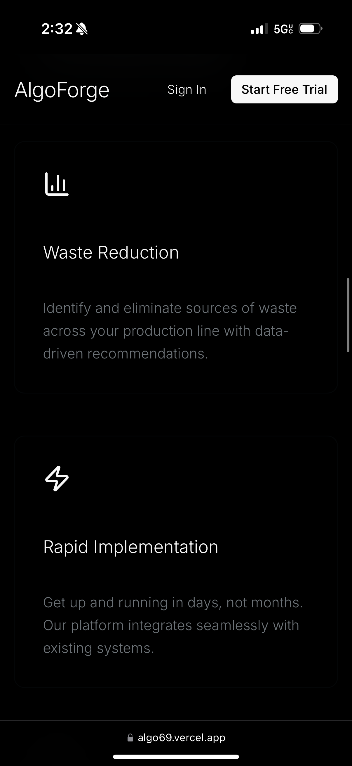 AlgoForge screenshot 2