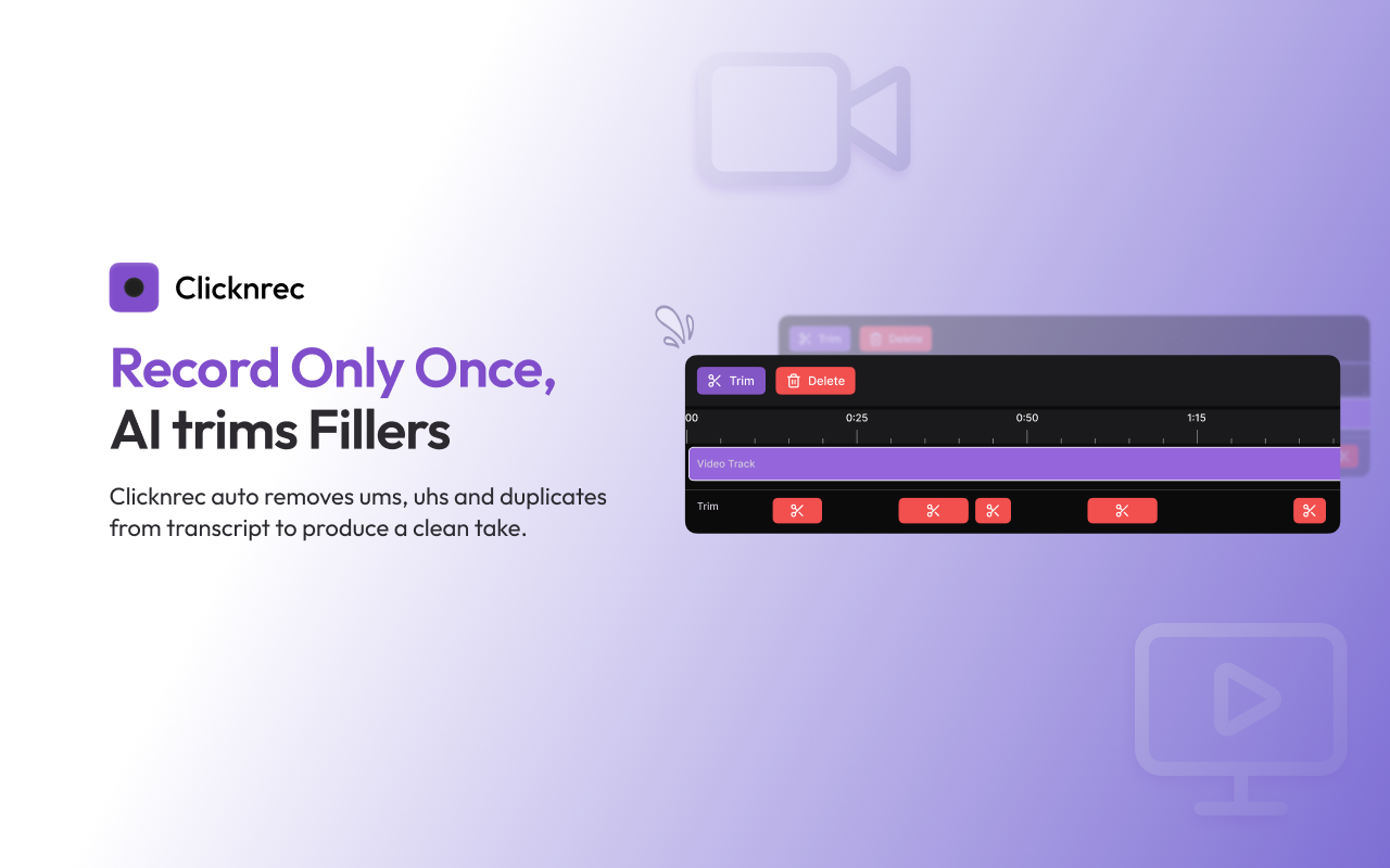 Clicknrec - Smart Screen Recorder screenshot 1