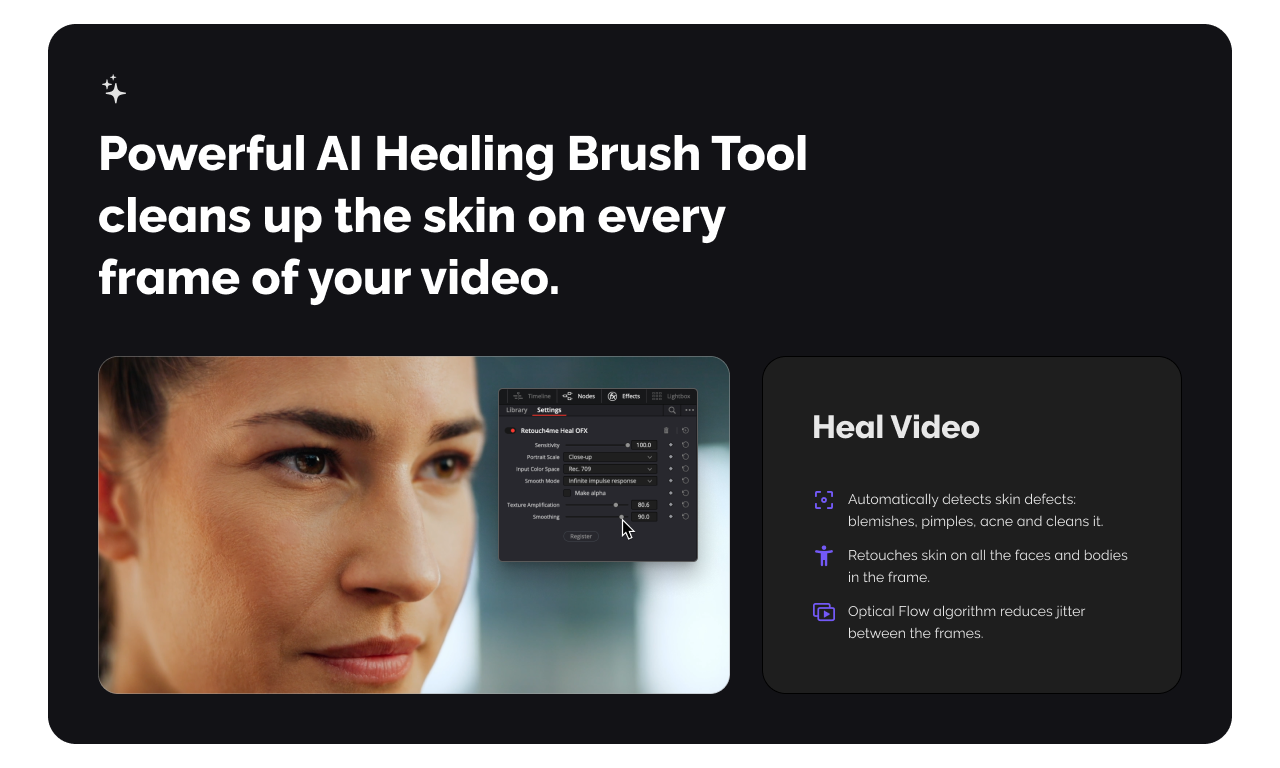 Retouch4me Heal Video screenshot 1