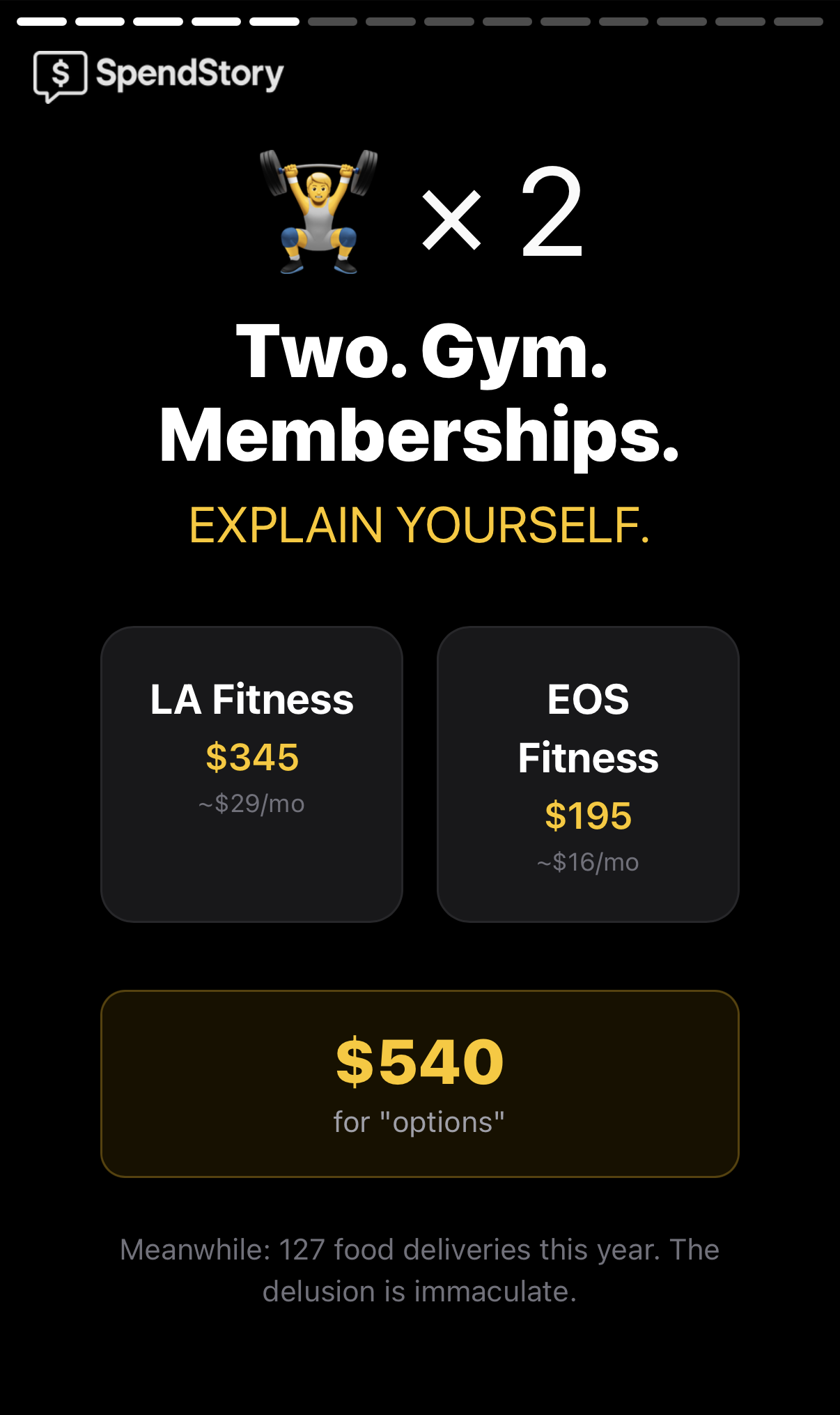 SpendStory screenshot 2