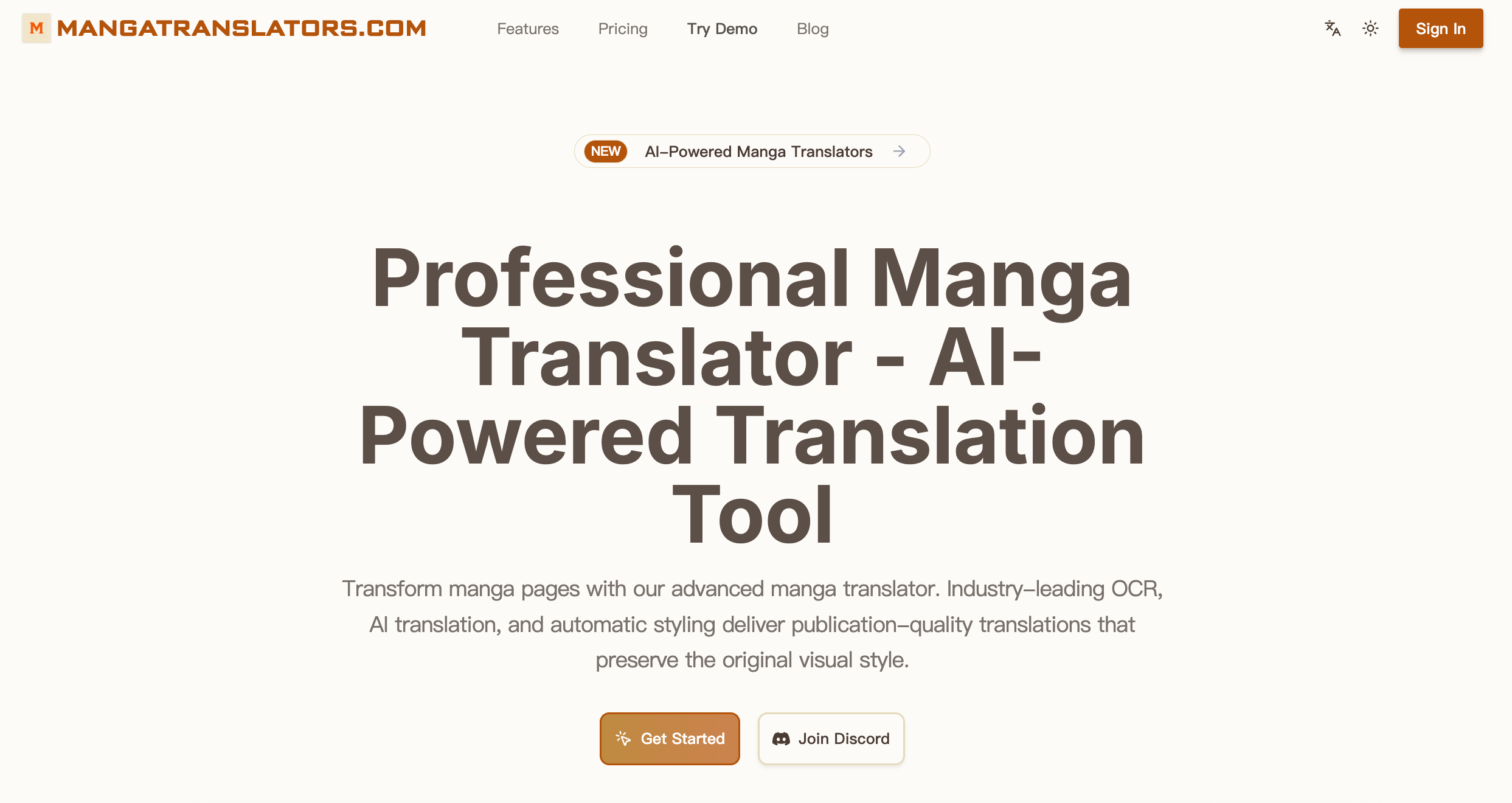 MANGATRANSLATORS.COM screenshot 1