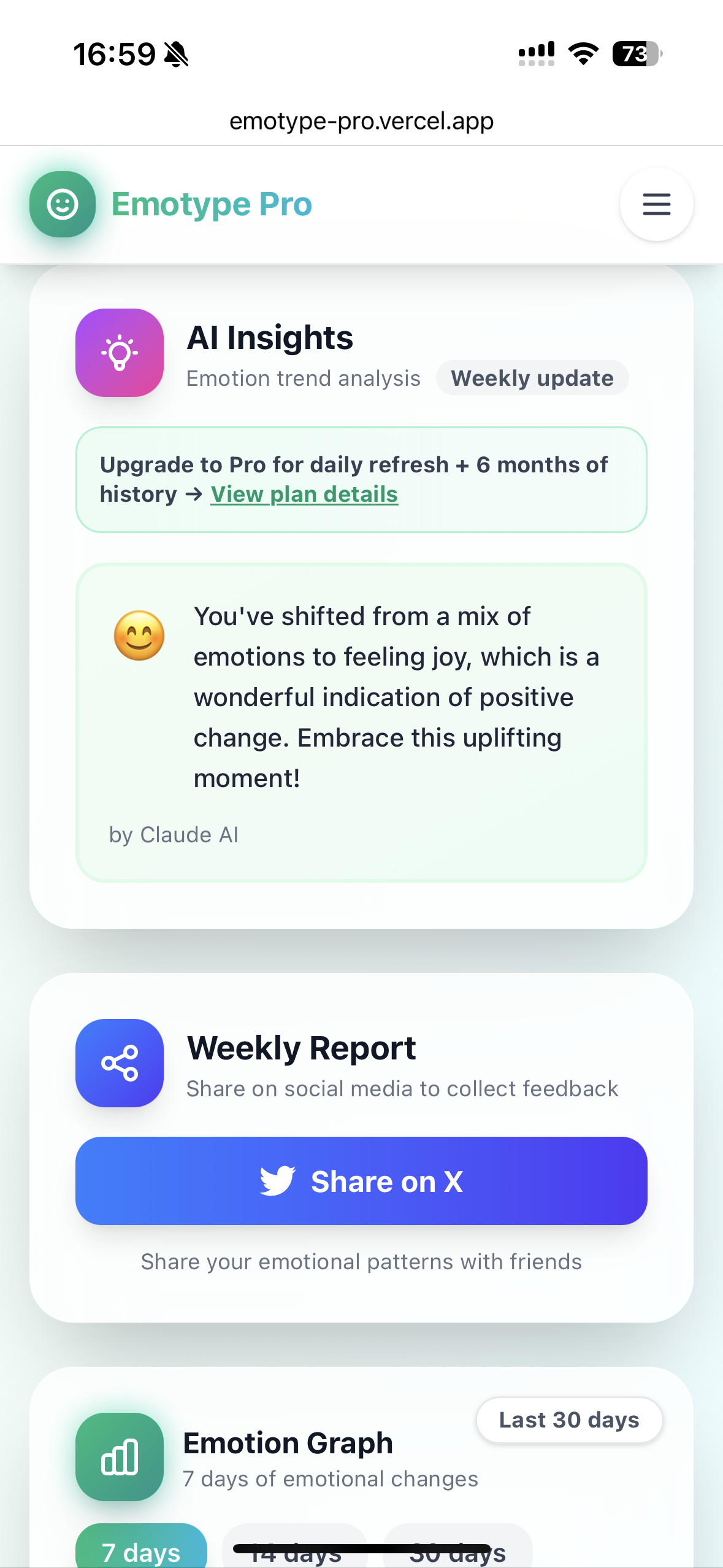 Emotype Pro screenshot 2