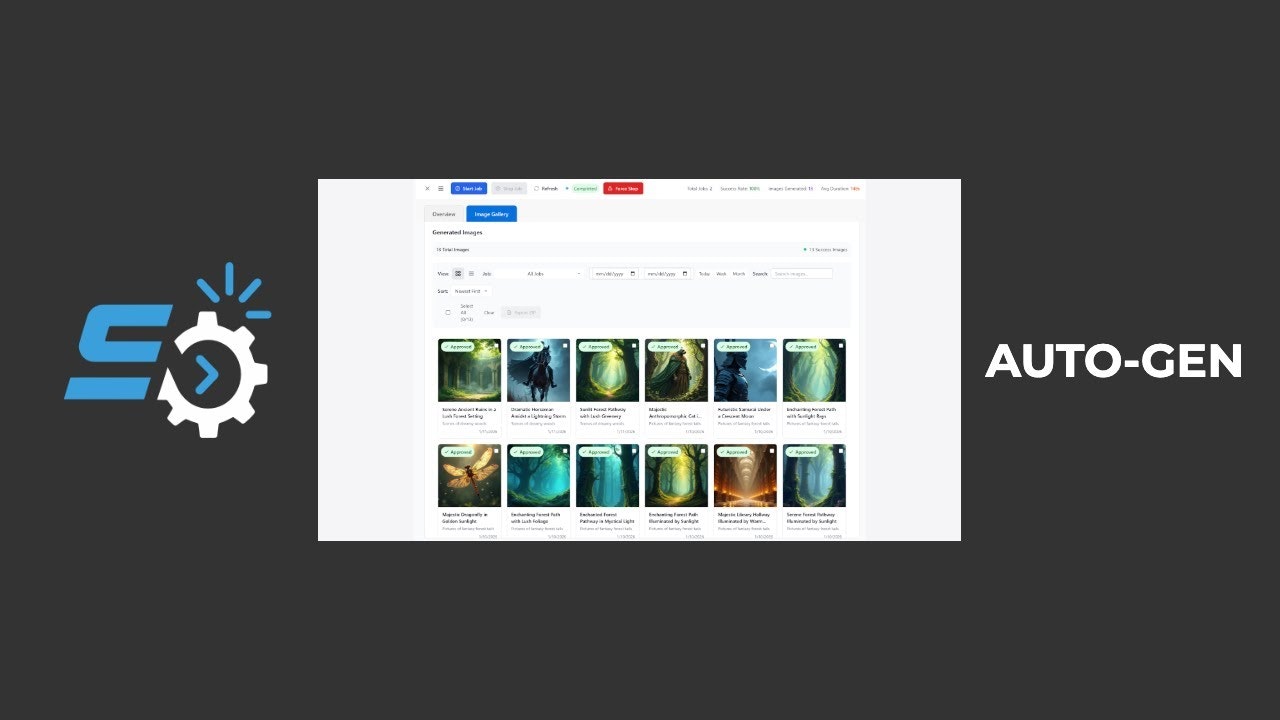 Gen Image Factory screenshot 1