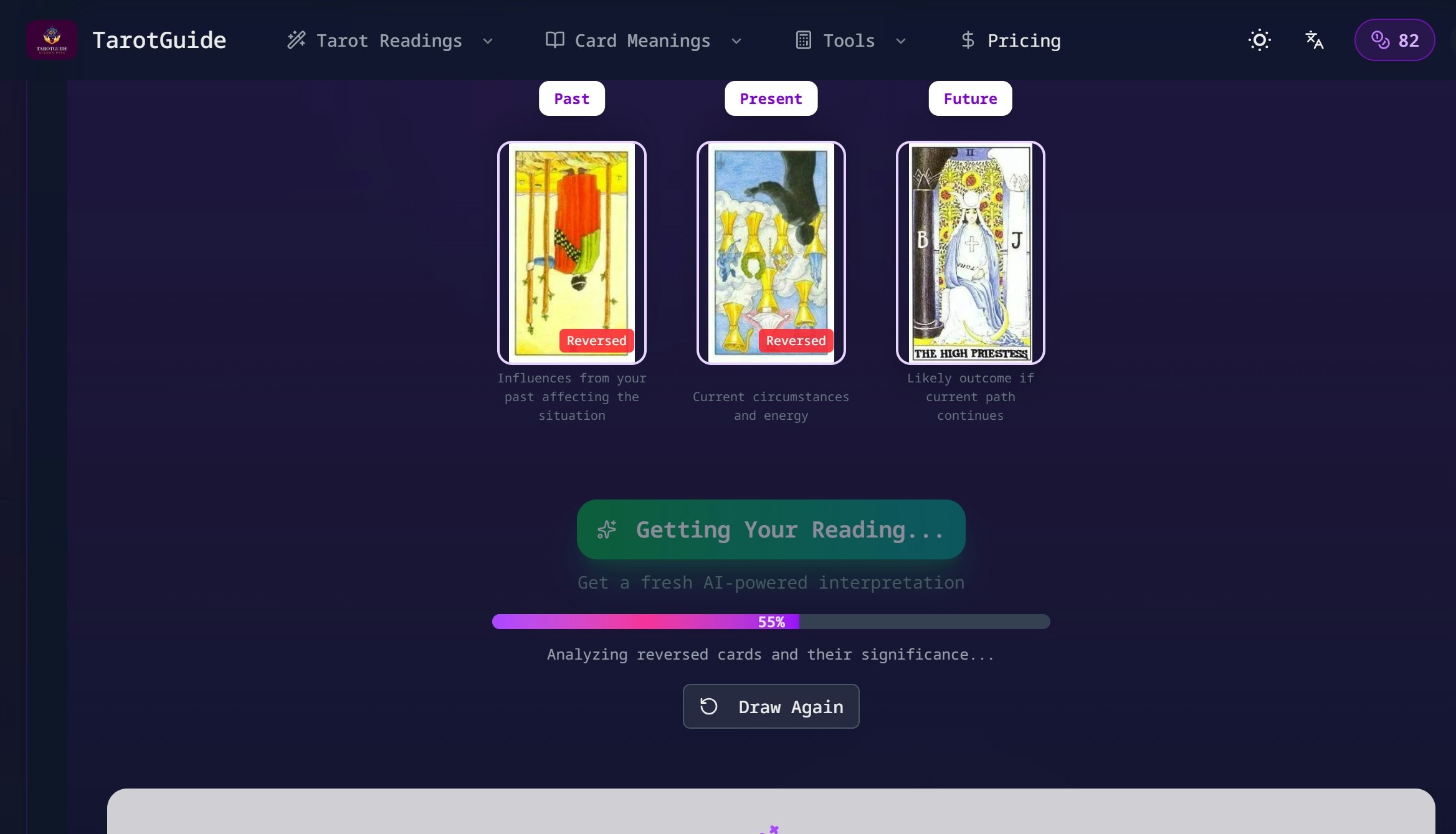 TarotGuide (TarotGuide AI) screenshot 3
