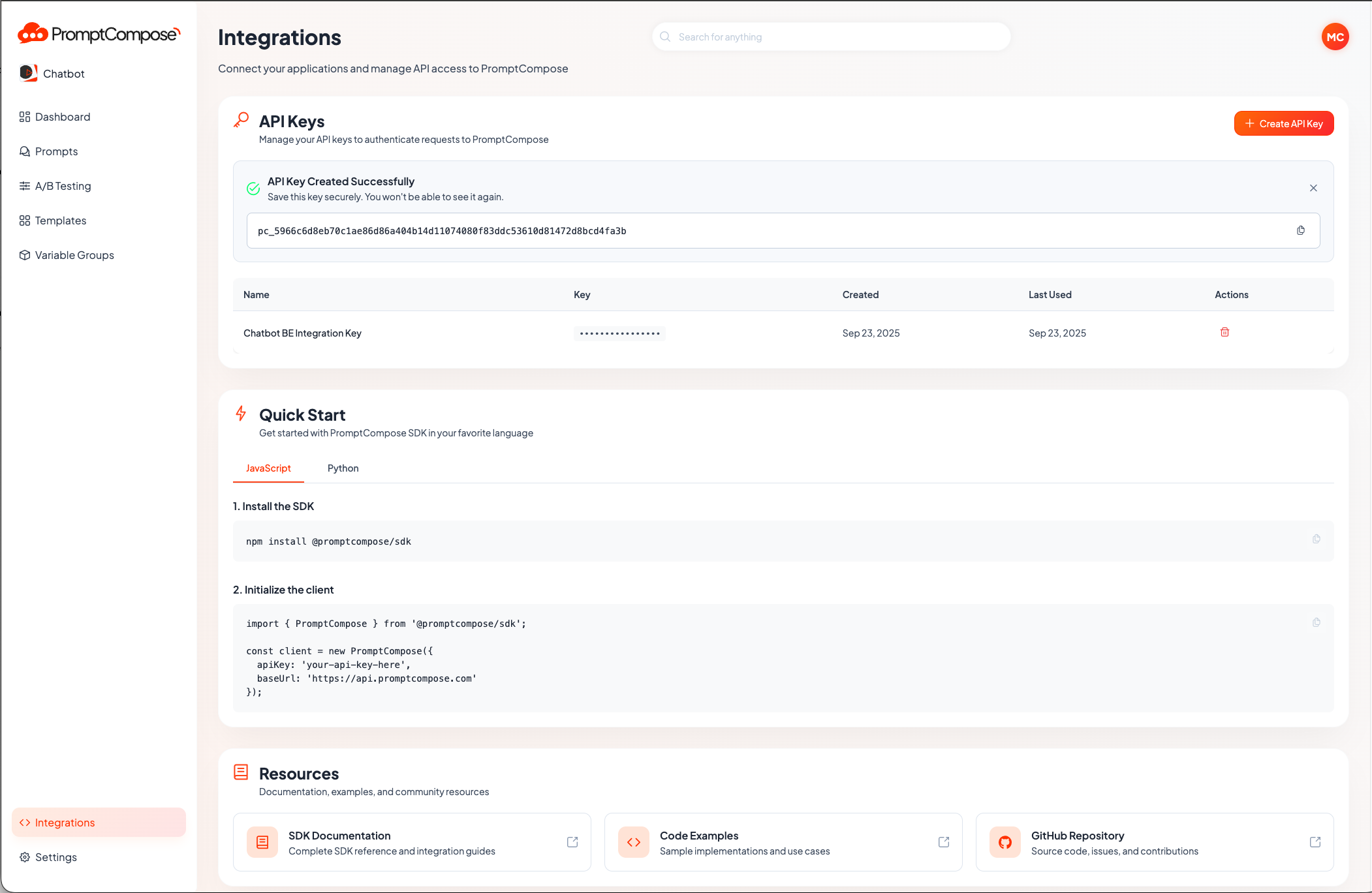 PromptCompose - Beta screenshot 13