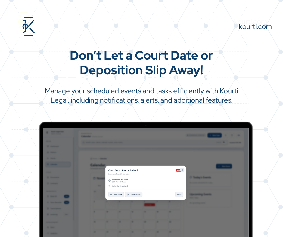Kourti Legal screenshot 4