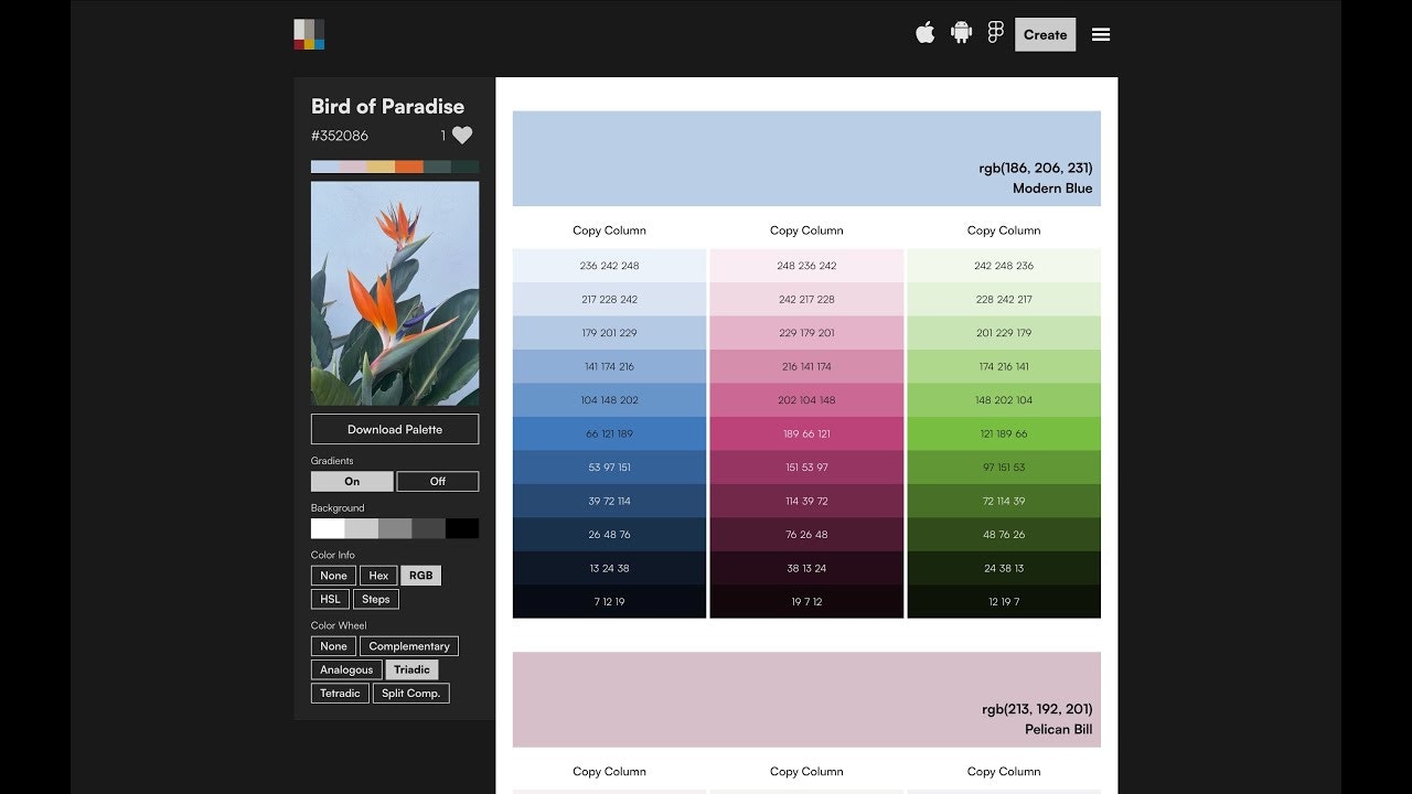 Photo Color Palettes screenshot 1