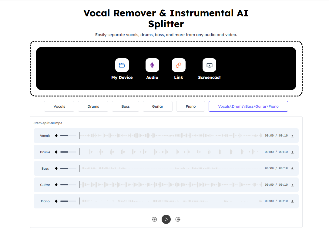 Vocal Remover Free screenshot 2