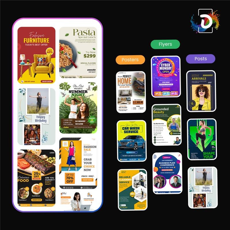 Drawpost - Ai Poster Maker screenshot 1
