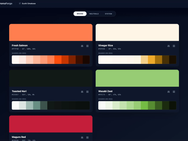 ChromaForge screenshot 2