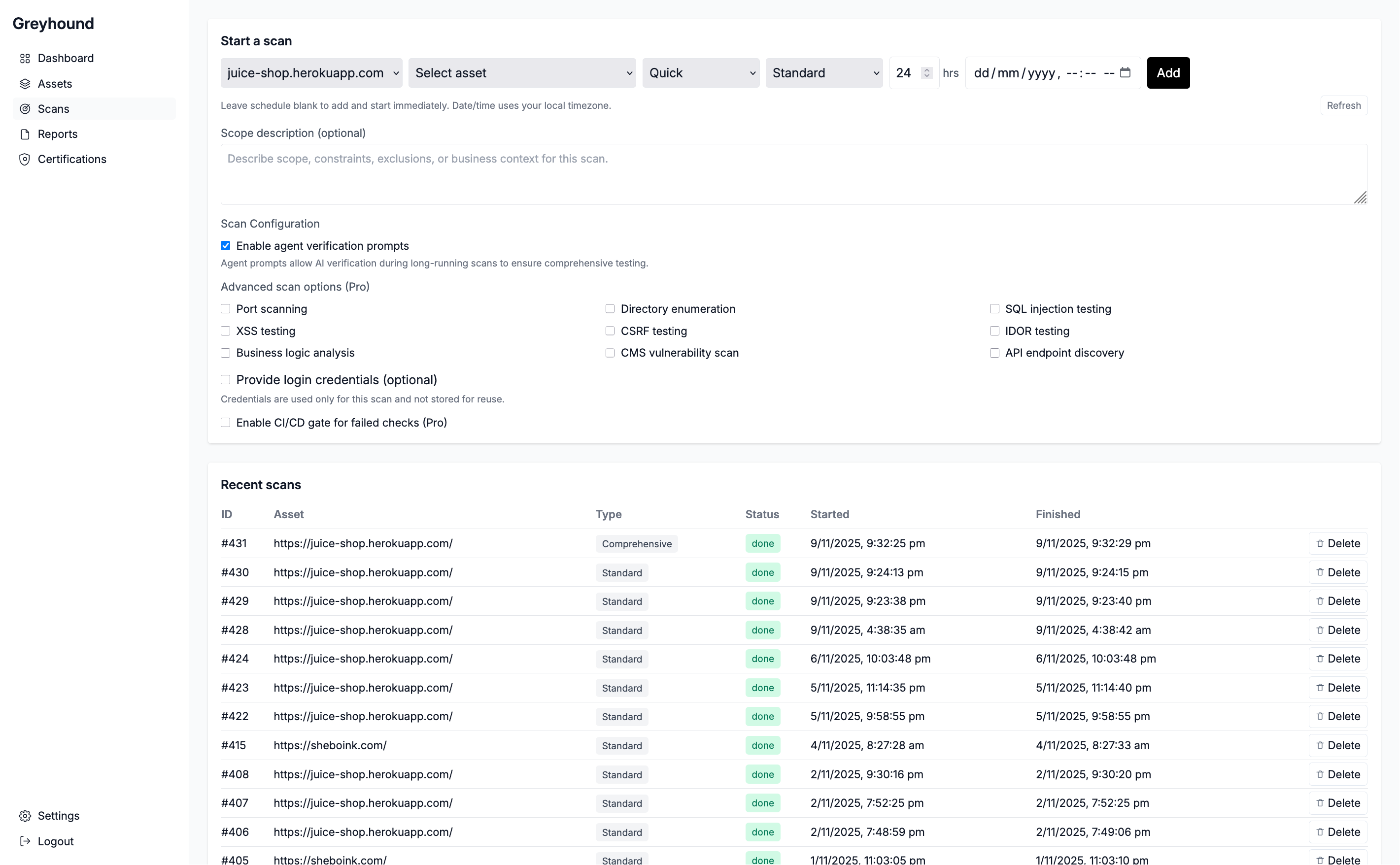 Greyhound screenshot 4