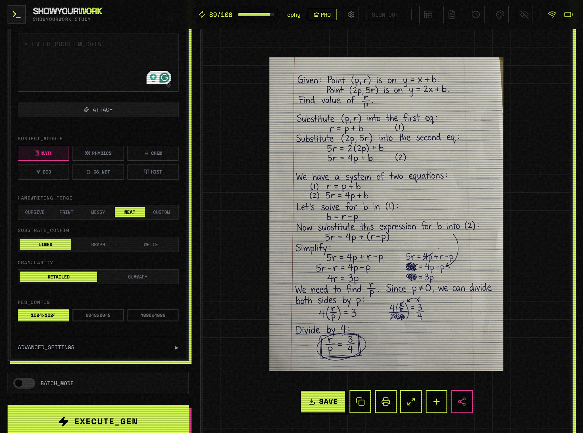 ShowYourWork screenshot 2