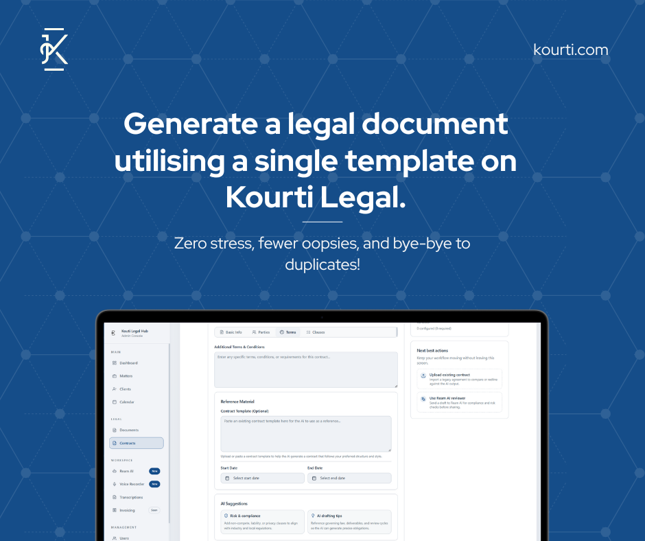 Kourti Legal screenshot 5