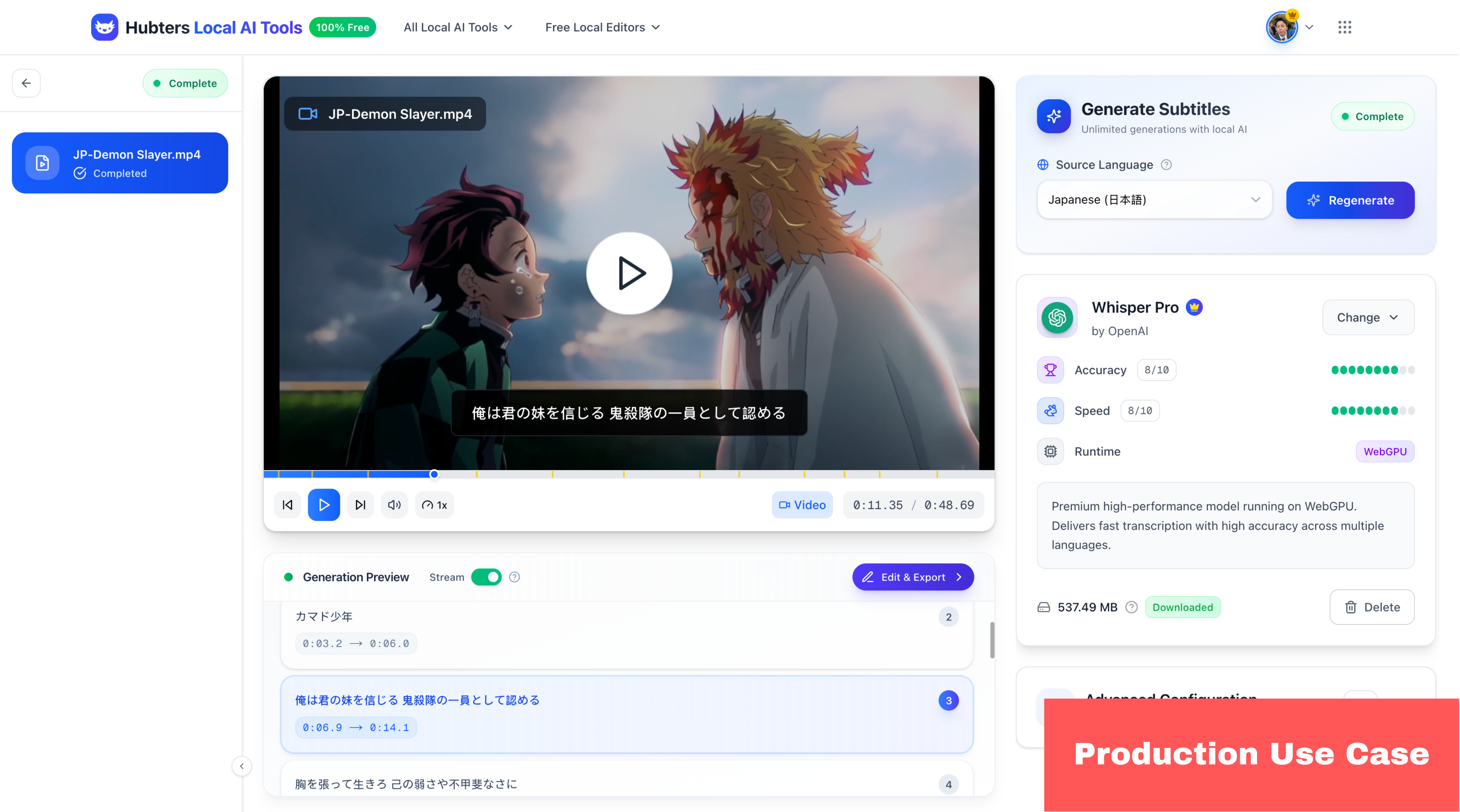 Hubters WebAI screenshot 5