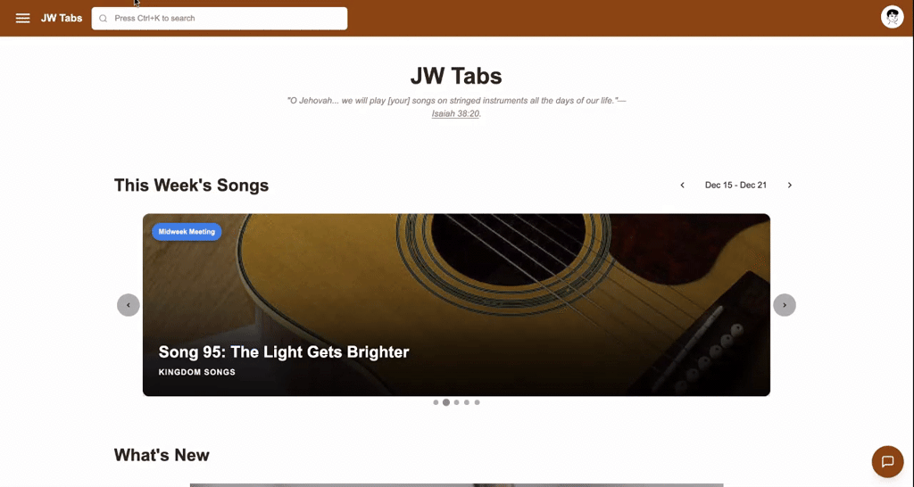 JW Tabs screenshot 9