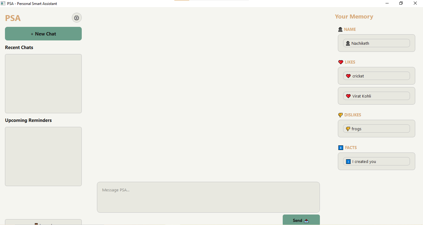 PSA - Personal Smart Assistant screenshot 3