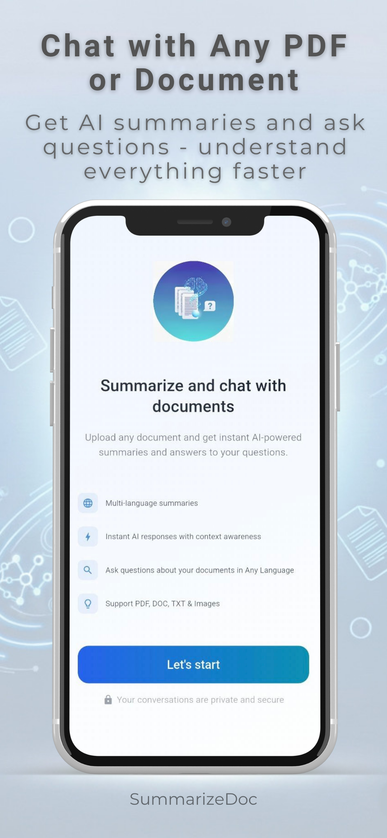 SummarizeDoc: AI Summary & Chat screenshot 3