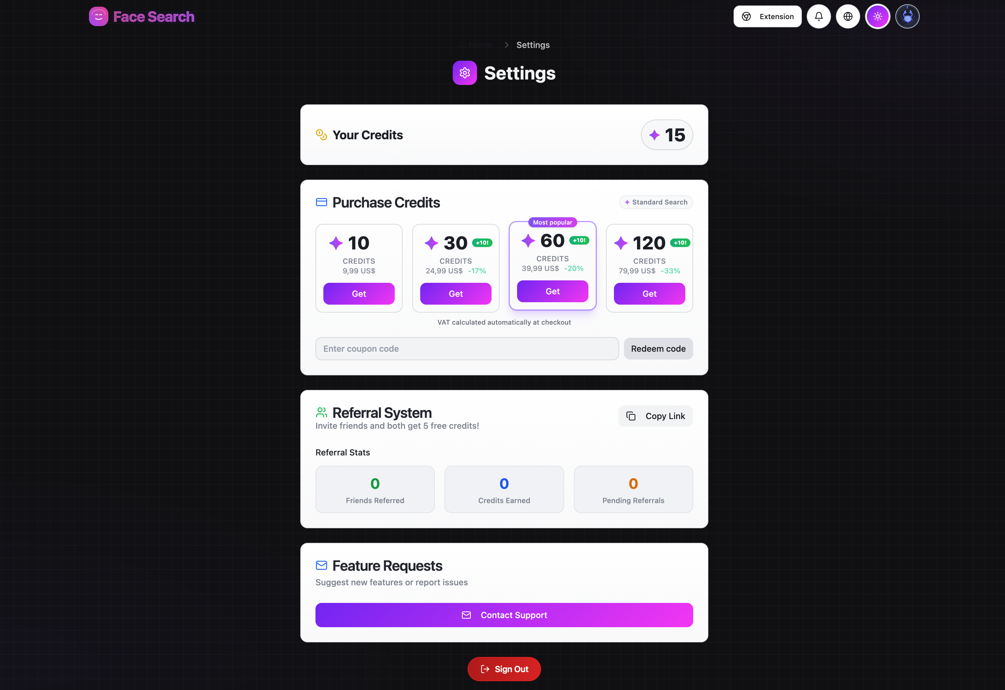 Face Search screenshot 2
