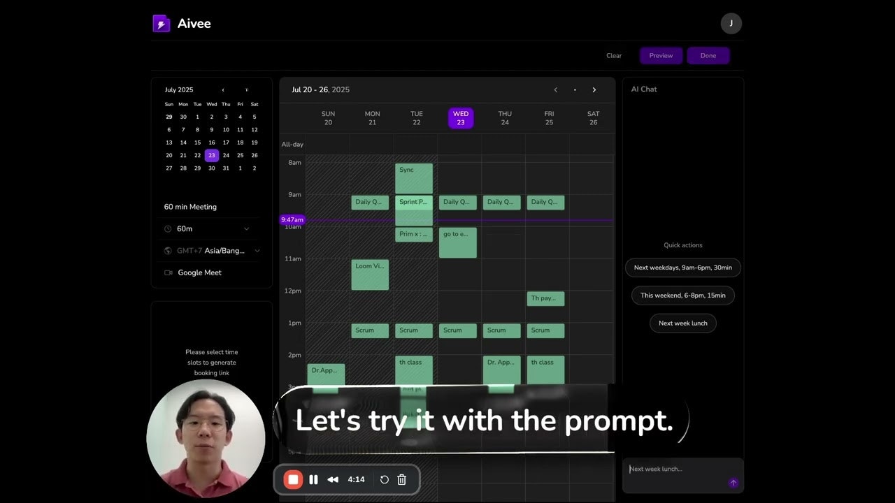 Aivee Booking screenshot 2