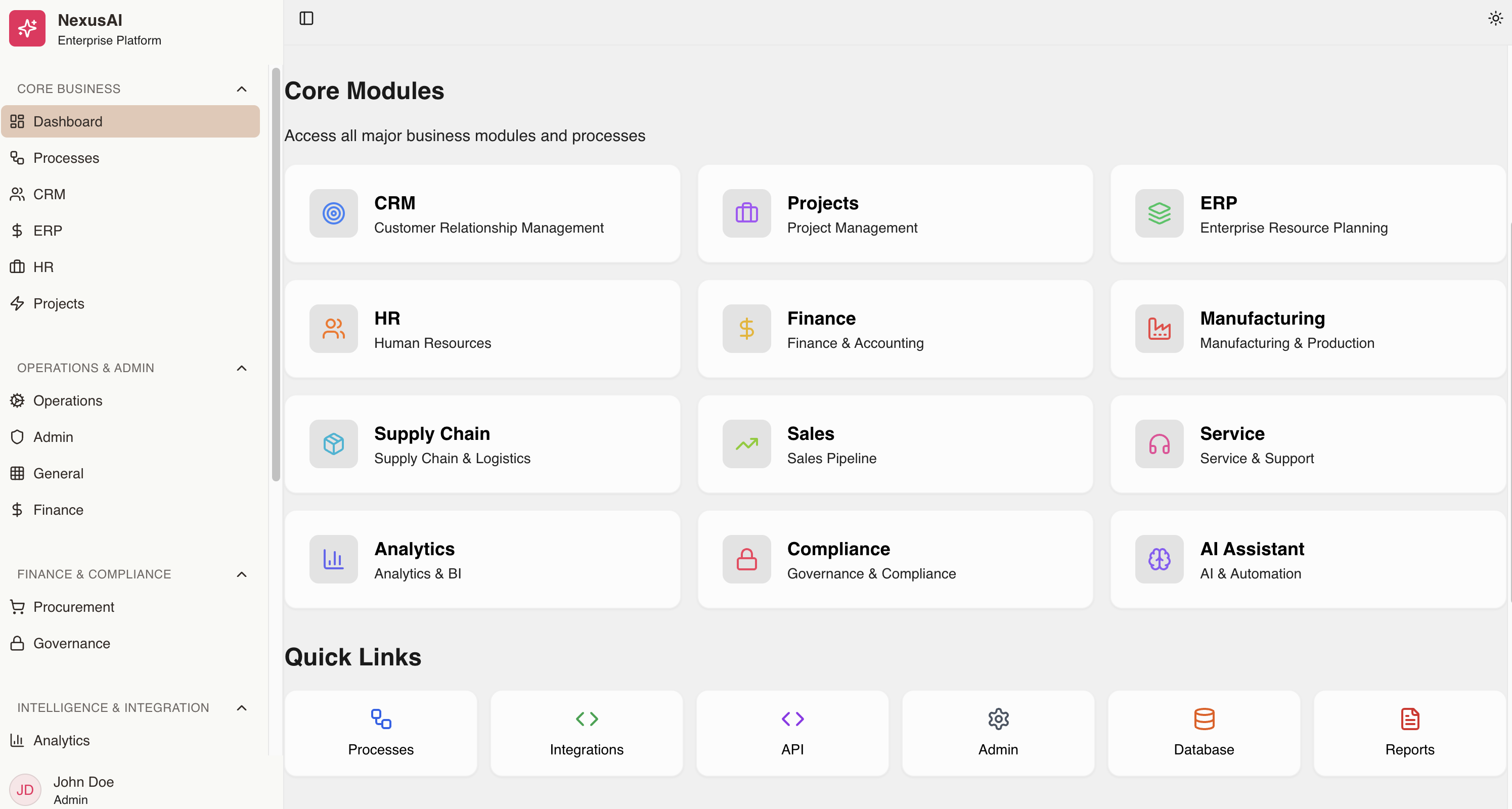 Early-stage open-source AI Powered ERP screenshot 2