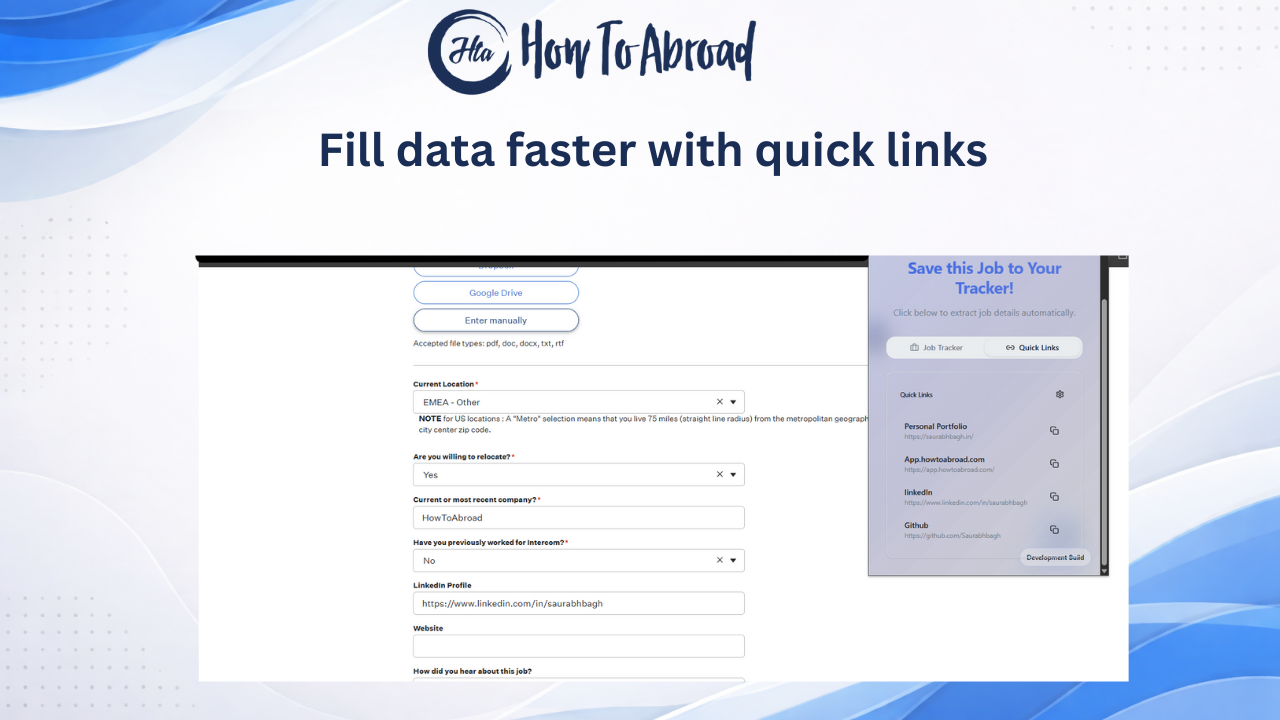 HowToAbroad: Application Tracker screenshot 5