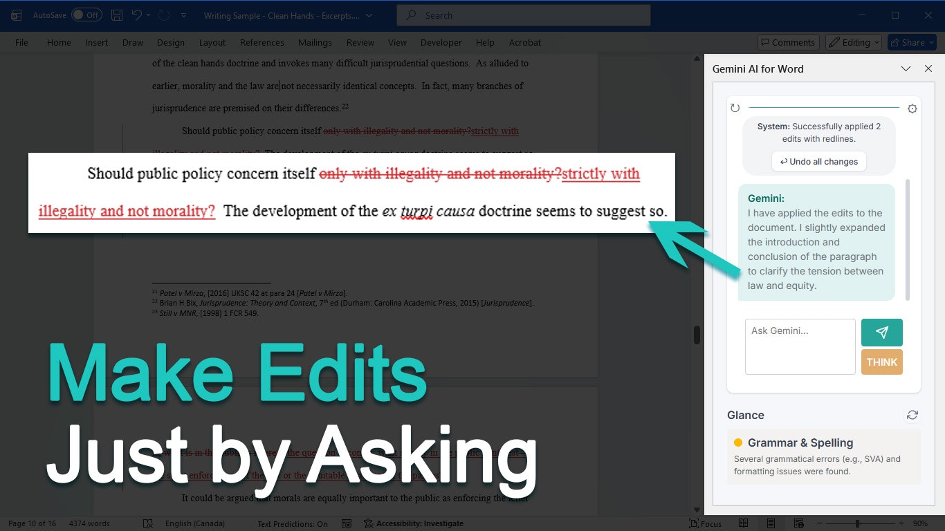 Gemini AI for Office screenshot 3
