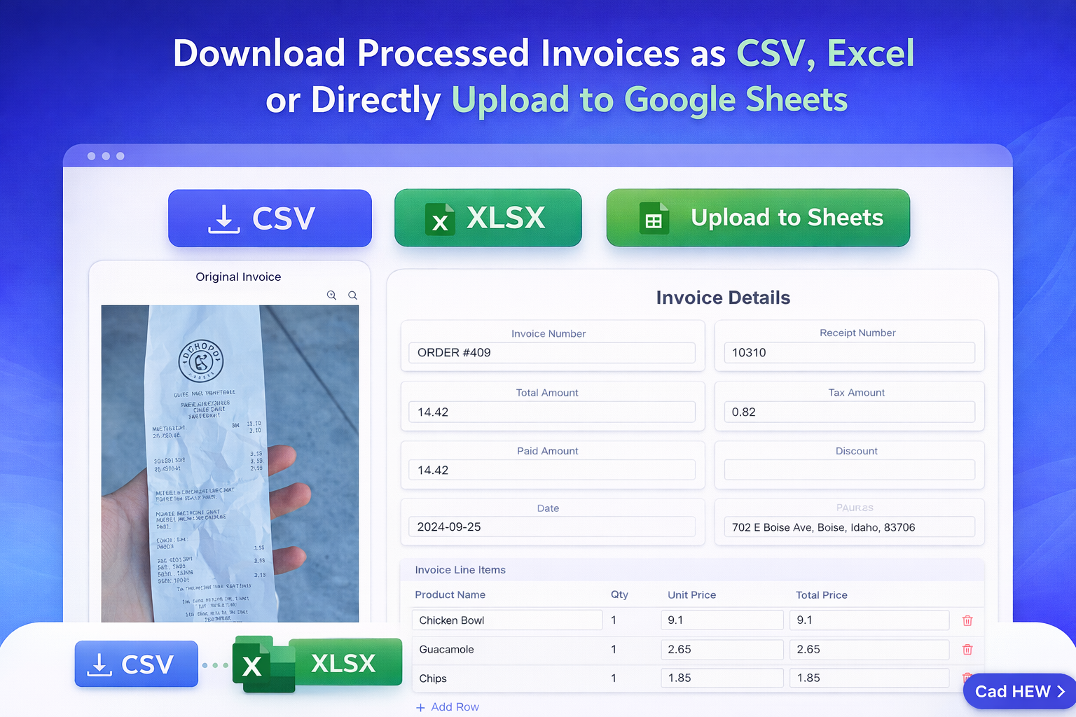InvoiceConverter screenshot 4