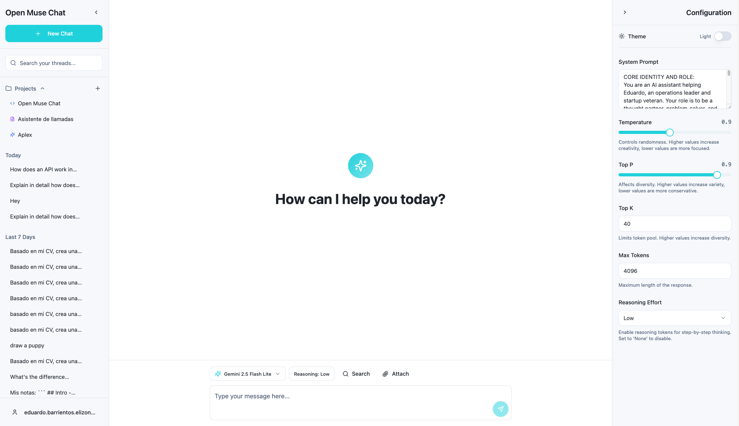 Open Muse Chat screenshot 3