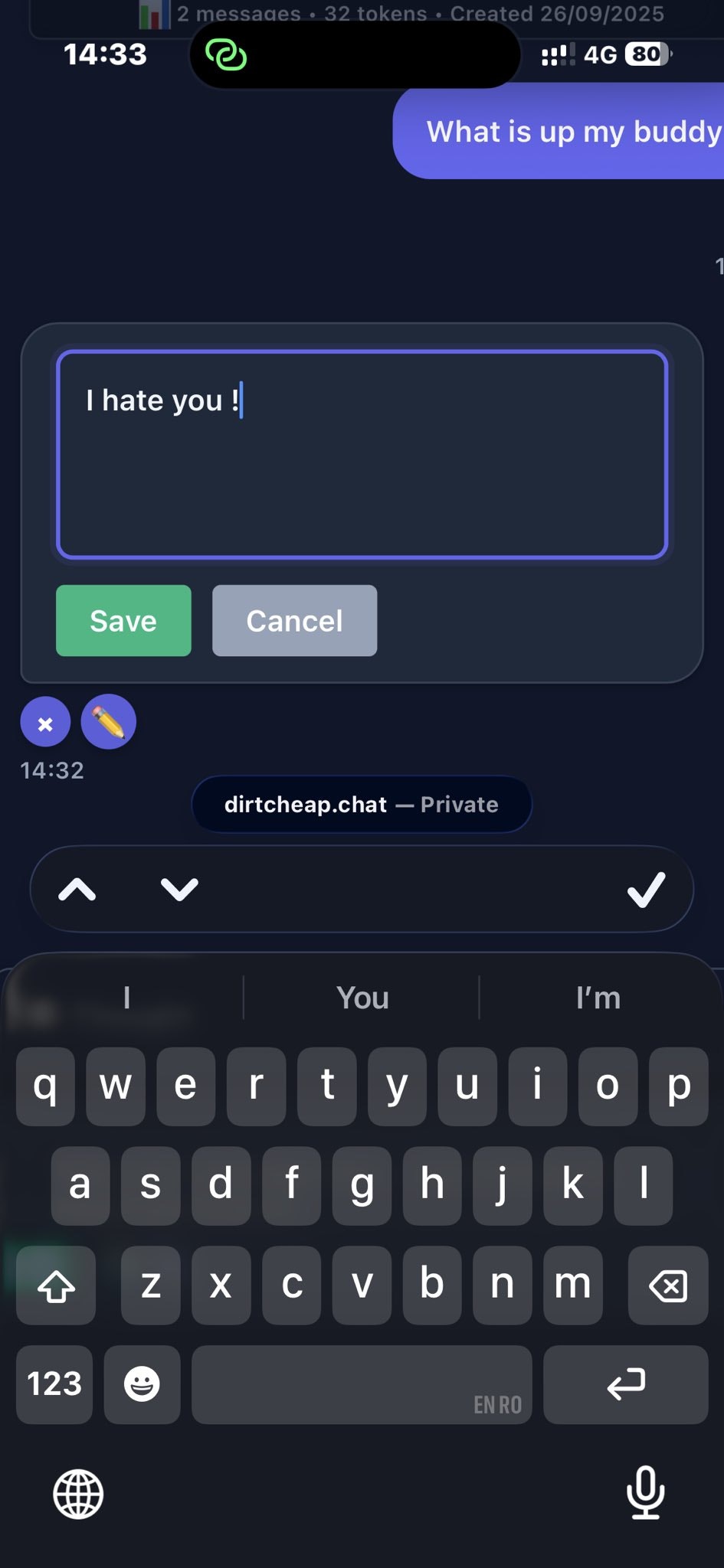 DirtCheapChat screenshot 3