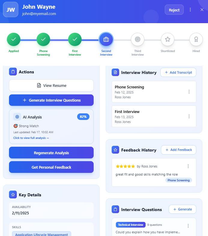 HireIQ - Hiring Assistant for Teams screenshot 7