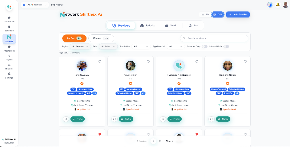 ShiftNex Ai Network screenshot 1