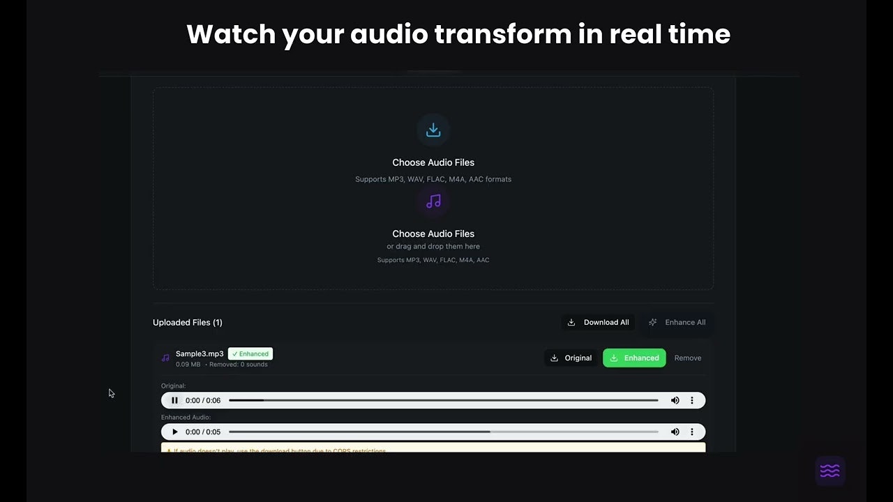AudioEnhancePro screenshot 5