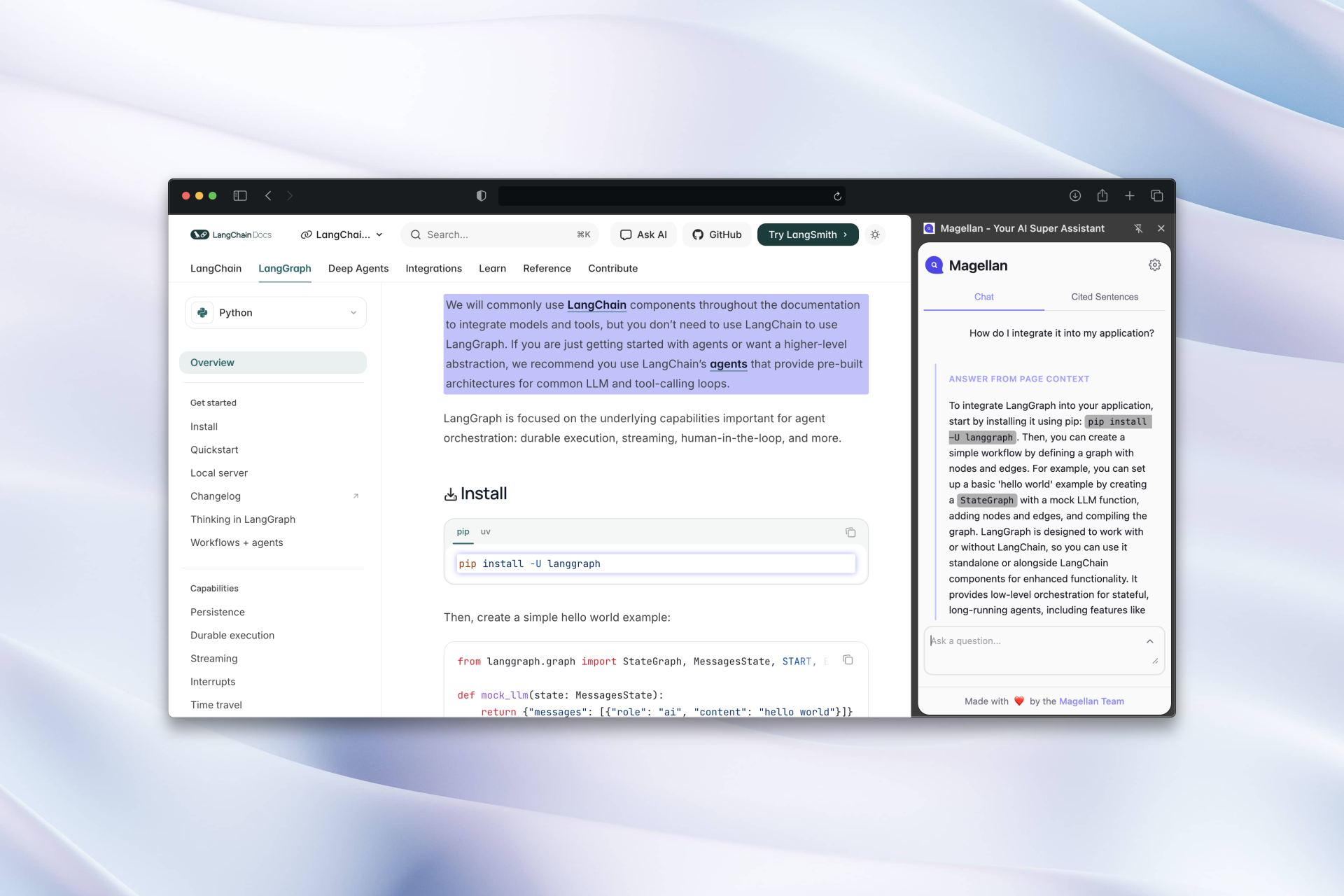 Magellan screenshot 4