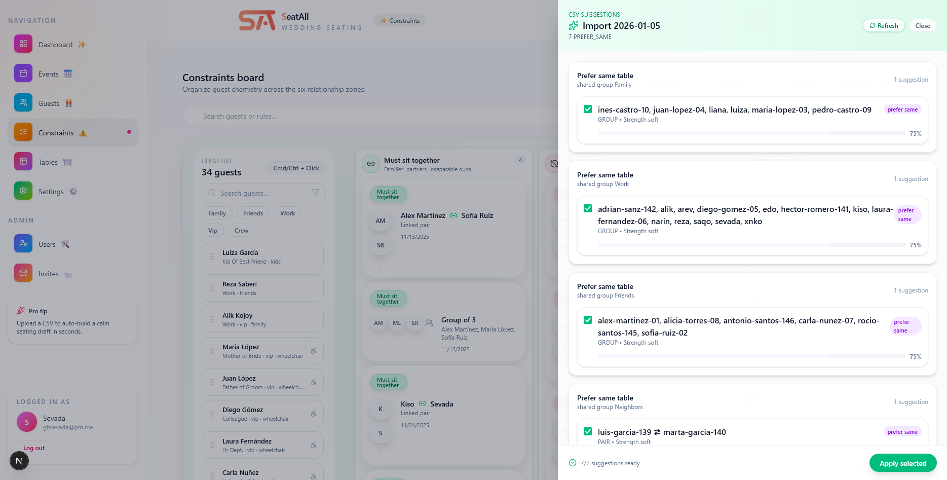 SeatAll screenshot 7