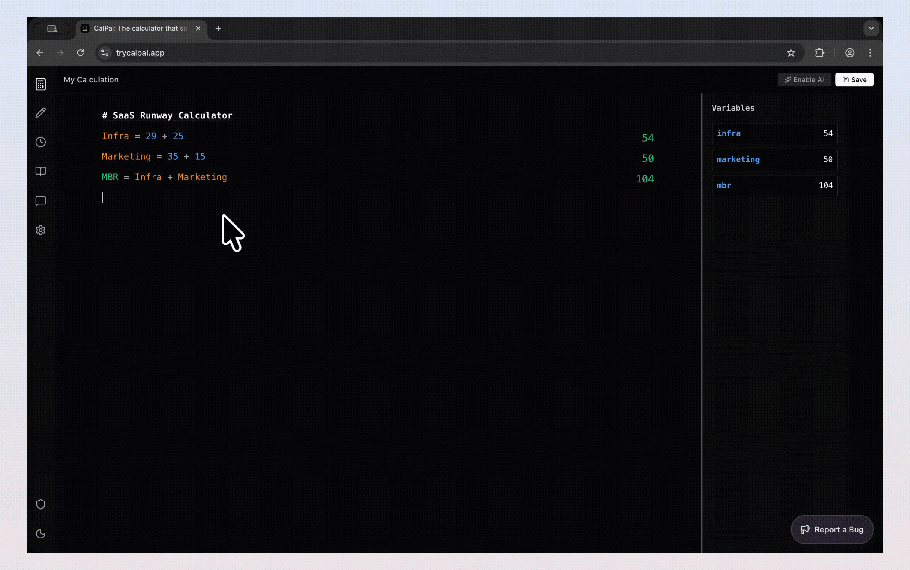 CalPal screenshot 1