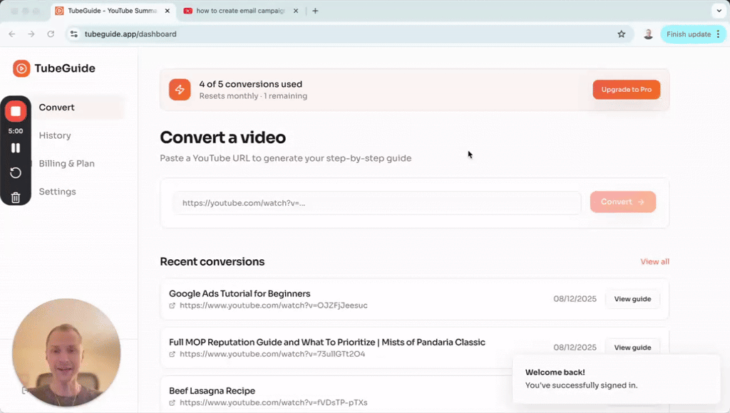 TubeGuide screenshot 5
