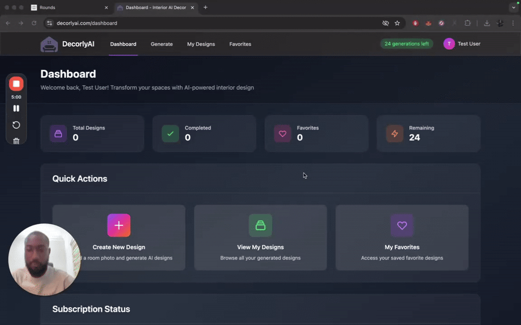 DecorlyAI screenshot 2