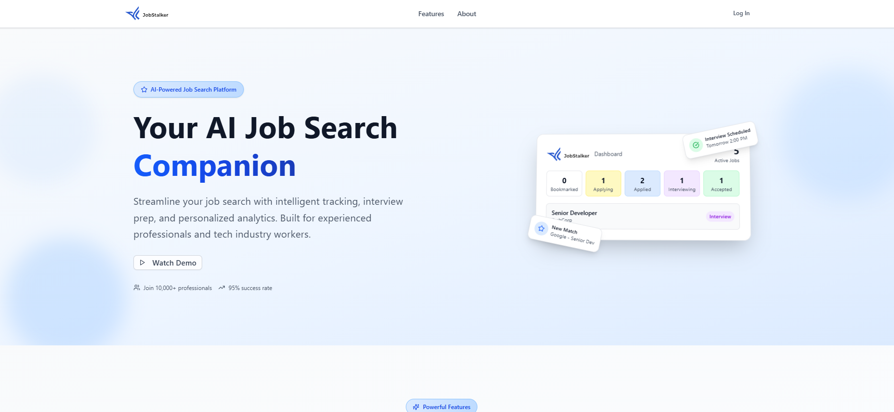 JobStalker(beta) screenshot 1