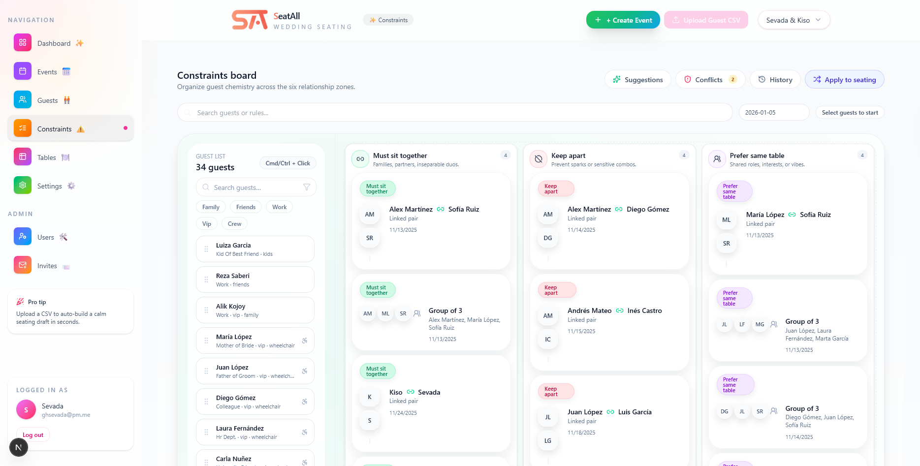 SeatAll screenshot 4