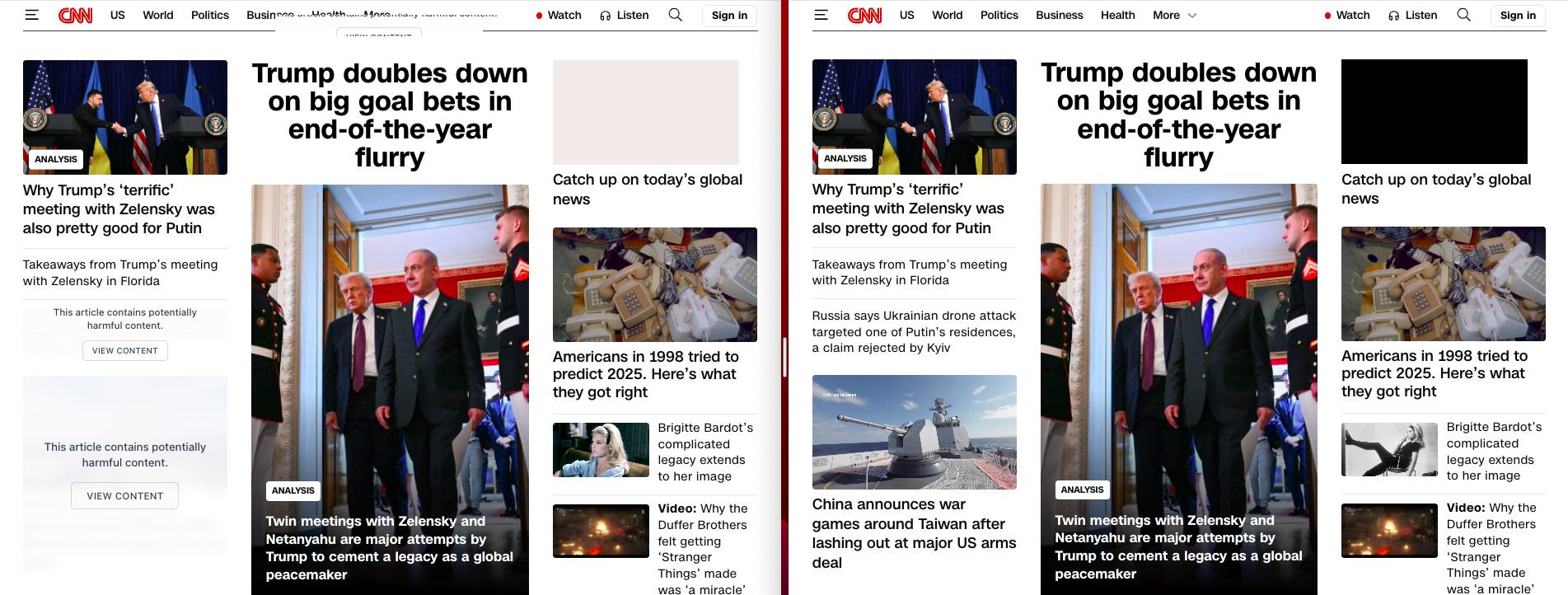 Testudo: bad-news blocker screenshot 2